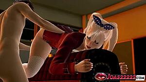 hot angel with plug kisses and masturbates