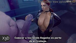 Black widow performs her job and duty with anal assfucking, big ass, and monster cock in animations.