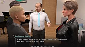 Taboo university 103, black married teacher milf loves student cum.