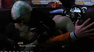 Being A Dik 148 - Alt Girl Gives Me Hot Blowjob In Car Ends Up Getting Pounded Anal And Creampied