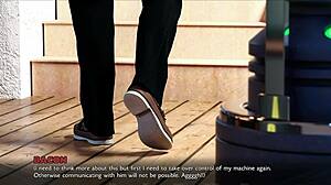 hot busty smoking redhead stepsister loves to undress and smoke in lost love