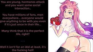 Seraphine Fan Meeting Turns into Hentai Jerk Off Instructions