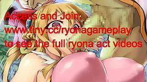 pretty woman fucks goblins in emulis hentai game