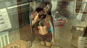 Halfway House 05 - Hot Milf Loves With Her Beautiful Shaped Ass Touched