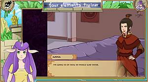 azula says, 'fuck me in this avatar trainer part 51'