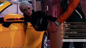 Being A Dik 148 - Alt Girl Gives Me Hot Blowjob In Car Ends Up Getting Pounded Anal And Creampied