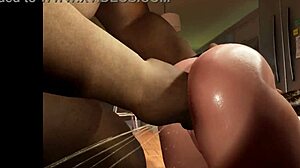 big tits midget and ebony giant man