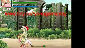 pretty woman fucks goblins in emulis hentai game