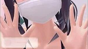 Mitsuhime's Intense Hidden Blowjob During Live Stream