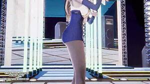 mmd t-ara - so crazy ahri hot kpop dance league of legends uncensored hentai