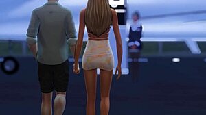 the first night 3d hentai preview? wanna see what happens?