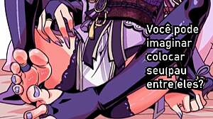 RAIDEN SHUNOG - GENSHIN IMPACT FEMDOM FOOTJOB MULTIPLOS FINAIS