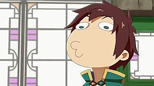 Henchan45 - Kazuma Owes Wiz Big Time - Sub Español