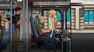 Slutty Masseur Excites Jenny's Pussy And Makes It Wet