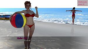 In fetish locator 41, does the redhead milf give you an intense footjob with her huge tits bouncing?