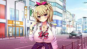 Nao says, 'This is a real hentai situation with big tits and monster cock'