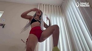 Colando A Bucetinha Apertada Na Sua Cara - Dançando Funk