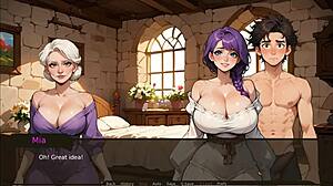 i'm shocked my best friend's massive boobs popped out in public at the ranch