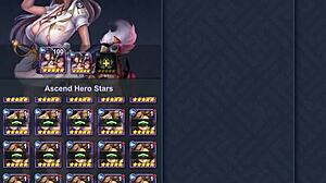 Hata and hibiki intensely pose with huge big tits in kinky outfits. Showing off sexy bodies.