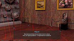 complete gameplay - thief of hearts part 10 with milf dress kissing pussy licking outdoor toilet sex