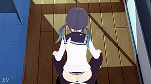 College Student Stays After Class For Hentai Animation Adventures