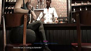 Being a Dik Part 5 Gameplay with Milf Masturbation