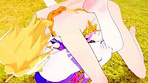 Citlali is getting rough with Aether in this Genshin hentai! 😈