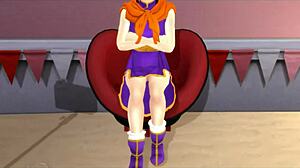 Bulma Chi Chi Android 18 Hentai Threesome