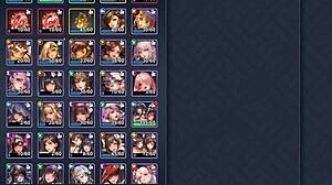 Hata and hibiki intensely pose with huge big tits in kinky outfits. Showing off sexy bodies.