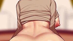 mrs yuigahama in pov creampie scene