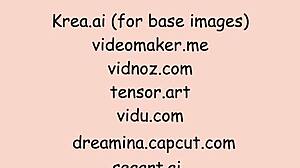 Lulu Dances on Stage in Lingerie