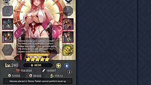 Hata and hibiki intensely pose with huge big tits in kinky outfits. Showing off sexy bodies.