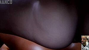 bald pussy chun-li gets ass fucked by ryu in missionary for creampie