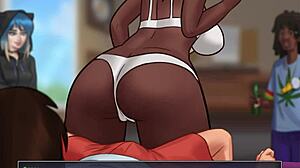 miss dewitt dances in summertime saga lets play