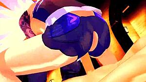 Feeling intense pleasure in hysilens hardcore scene