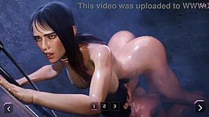 Sexy Futa Dominates, Bringing Intense Orgasm in 3d Hentai Game Animation