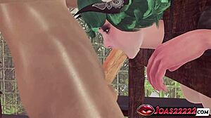 sexy tatsumaki with big tits in pantyhose 3d hentai