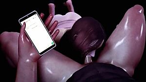 Asian Girlfriend Serving Boyfriend's Cock!