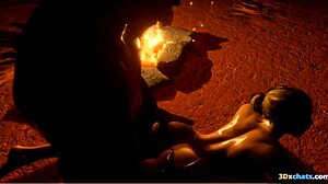 Tribe Princess Gets Assfucked By Big Black Cock In 3D Hentai