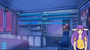 i teach redhead ada in her new uniform with monster in night lessons part 6