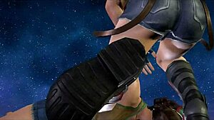 i get dominated by asuka kazama in tekken 7 hardcore femdom wrestling