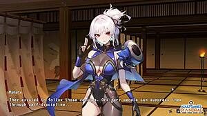 ep17 manari encounters samurai fiend in half-demon shinobi