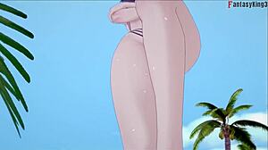 Valentine Nurse In Bikini Footjob And Bj Skullgirls Full Fantasyking3