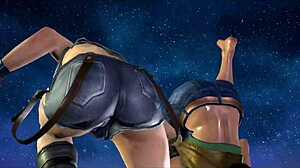 i get dominated by asuka kazama in tekken 7 hardcore femdom wrestling