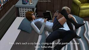 sims 4 teens study turns to rough fucking creampie fingering in 3d animation