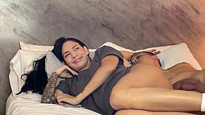 stepbrother fucks stepsister by mistake in shower