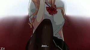 Which hentai is this with costumes and pantyhose? 😏