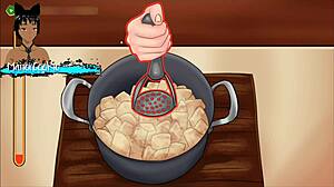 Being kind and helping with thanksgiving, they give thanks with blowjobs.