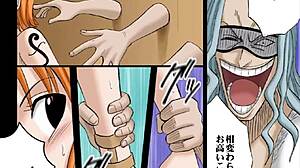 nami and robin enjoy a group activity on jaya