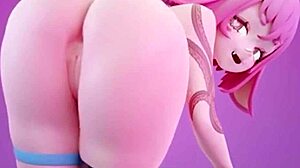 Vtuber shakes ass until hard fuck